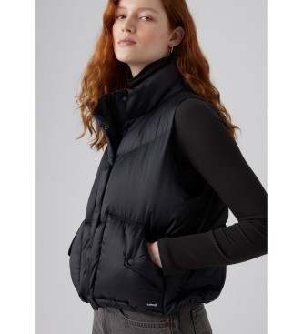 Levi's Western Bubble Vest schwarz
