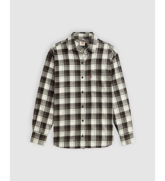 Levi's Camisa Western Harlie Flannel gris
