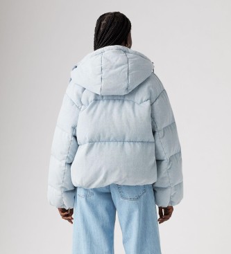 Levi's Chaqueta acolchada corta abullonada Western azul