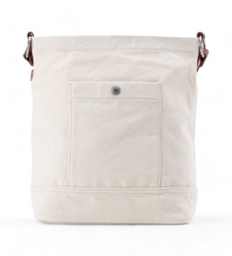 Levi's Heritage Eimer Tasche wei