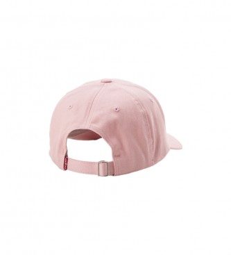 Levi's Huismerk Flexfit cap roze