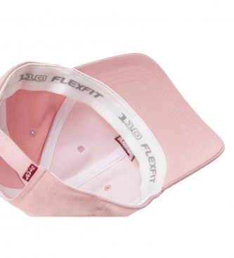 Levi's Housemark Flexfit cap pink