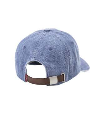 Levi's Mini czapka z grafiką niebieska