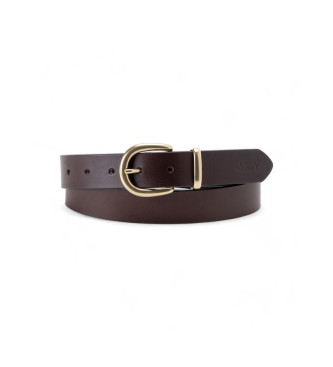 Levi's Phoebe brown leather belt