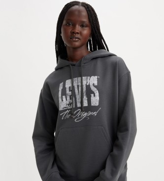 Levi's Graphic Signature-sweatshirt zwart