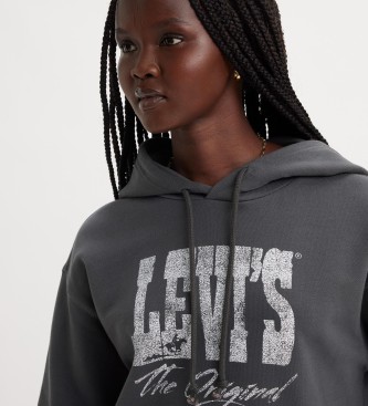 Levi's Graphic Signature-sweatshirt zwart