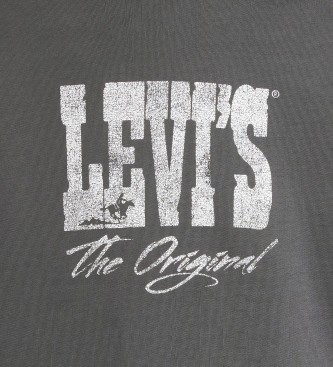 Levi's Grafična majica Signature črna