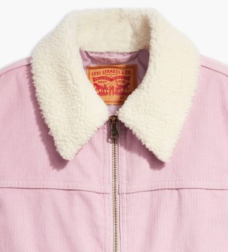 Levi's Retro Sherpa Jacket pink