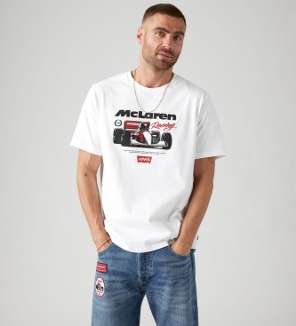 Levi's McLaren Racing Heritage T-shirt wit