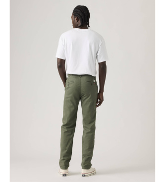 Levi's Pantaloni chino in lino leggero a vestibilit� affusolata XX Standard, verdi
