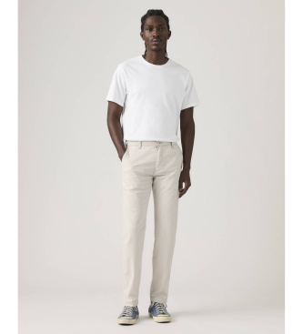 Levi's Pantaloni Chino in lino, vestibilit� standard, leggeri, beige