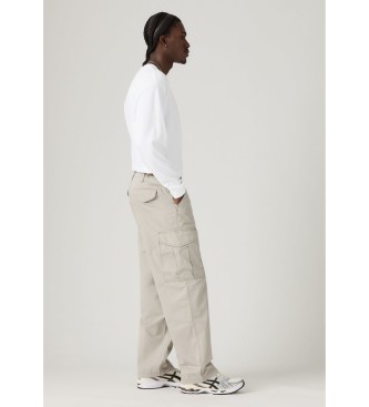 Levi's Pantaloni cargo larghi color talpa XX