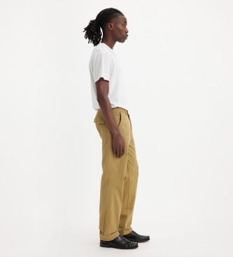 Levi's Xx Authentic Brown Chino Trousers brązowe