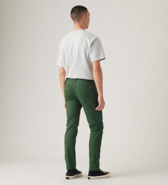 Levi's XX Chino Tight Fitted Trousers verde