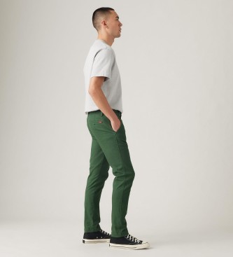 Levi's XX Chino Tight Fitted Trousers verde