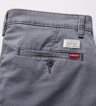Levi's Xx Chino Standard Taper kratke hlače modrikasto sive barve