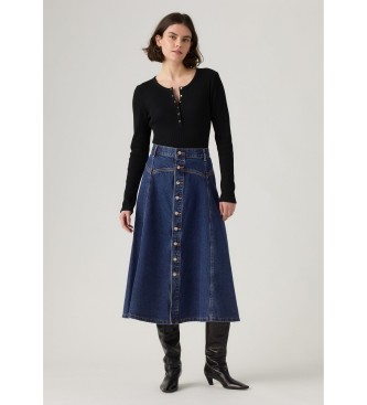 Levi's Yoked Western skirt blue