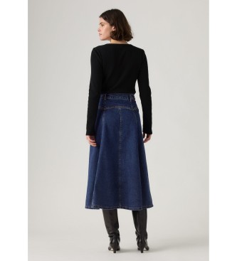 Levi's Yoked Western skirt blue
