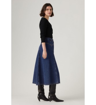 Levi's Yoked Western skirt blue