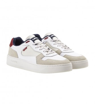 Levi's Glide white leather trainers