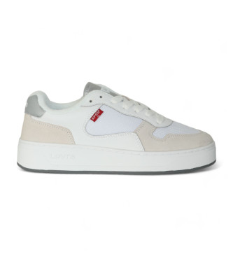 Levi's Glide S leather shoes white