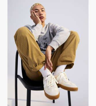 Levi's Sneak Sneakers i lder beige