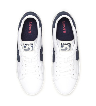 Levi's Leren sneakers Swift wit