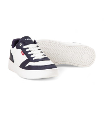 Levi's Sapatilhas Drive branco, azul-marinho