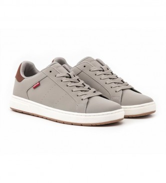 Levi's Piper grey leather trainers