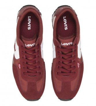 Levi's Stryder Red Tab Shoes bordowy