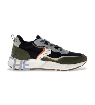 Voile blanche Leder Sneakers Club01 schwarz