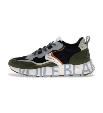 Voile blanche Leder Sneakers Club01 schwarz