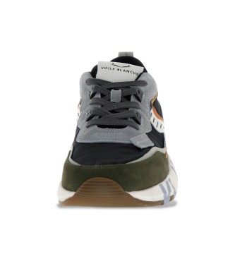 Voile blanche Leder Sneakers Club01 schwarz