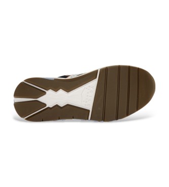 Voile blanche Leder Sneakers Club01 schwarz