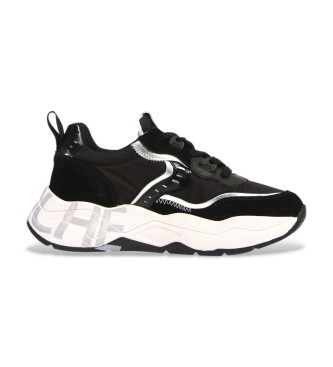 Voile blanche Usnjene športne copate Club105 black