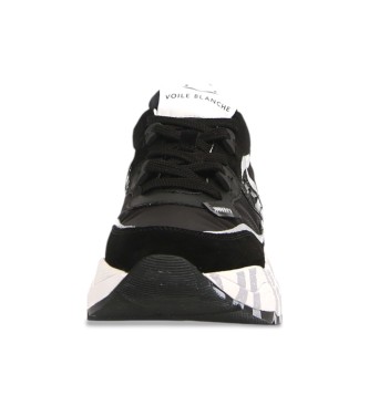 Voile blanche Usnjene športne copate Club105 black