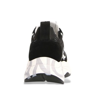 Voile blanche Usnjene športne copate Club105 black