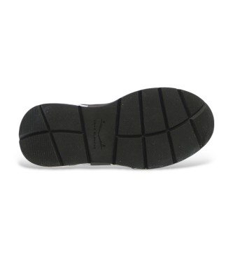 Voile blanche Usnjene športne copate Club105 black