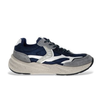 Voile blanche Usnjene športne copate Club22 navy