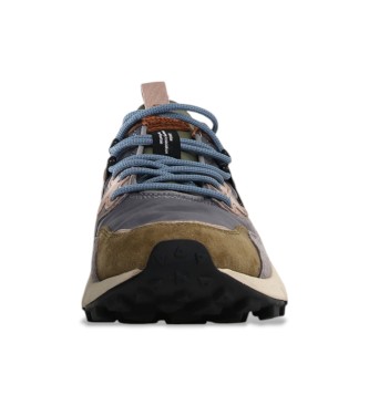 Flower Mountain Leather Sneakers Yamano3 multicoloured