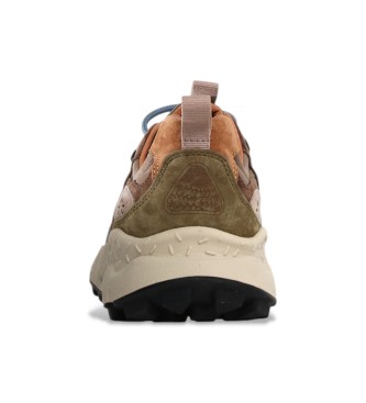 Flower Mountain Leather Sneakers Yamano3 multicoloured