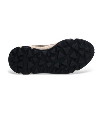 Flower Mountain Leder Turnschuhe Yamano3 braun