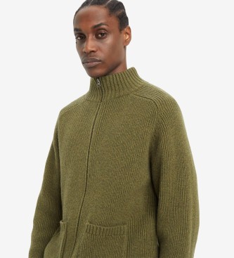 Levi's Pullover met rits groen