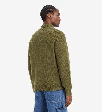 Levi's Pullover met rits groen