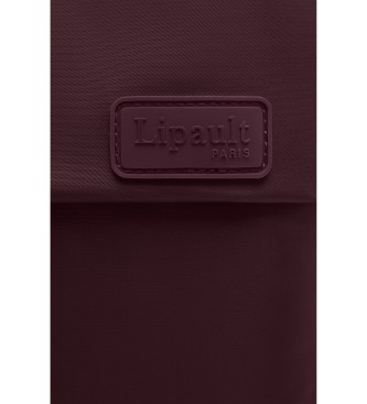 Lipault Cabin size suitcase Plume soft case maroon
