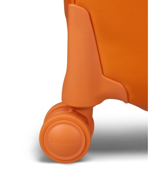 Lipault Kovček kabinske velikosti Plume mehki kovček oranžne barve