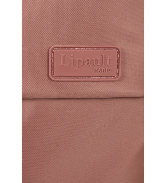 Lipault Large Plume soft suitcase pink