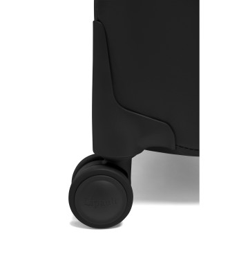 Lipault Medium zachte koffer Plume zwart