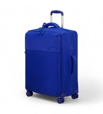 Lipault Średnia miękka walizka Plume niebieska
