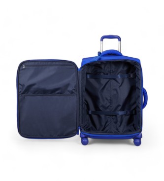 Lipault Średnia miękka walizka Plume niebieska